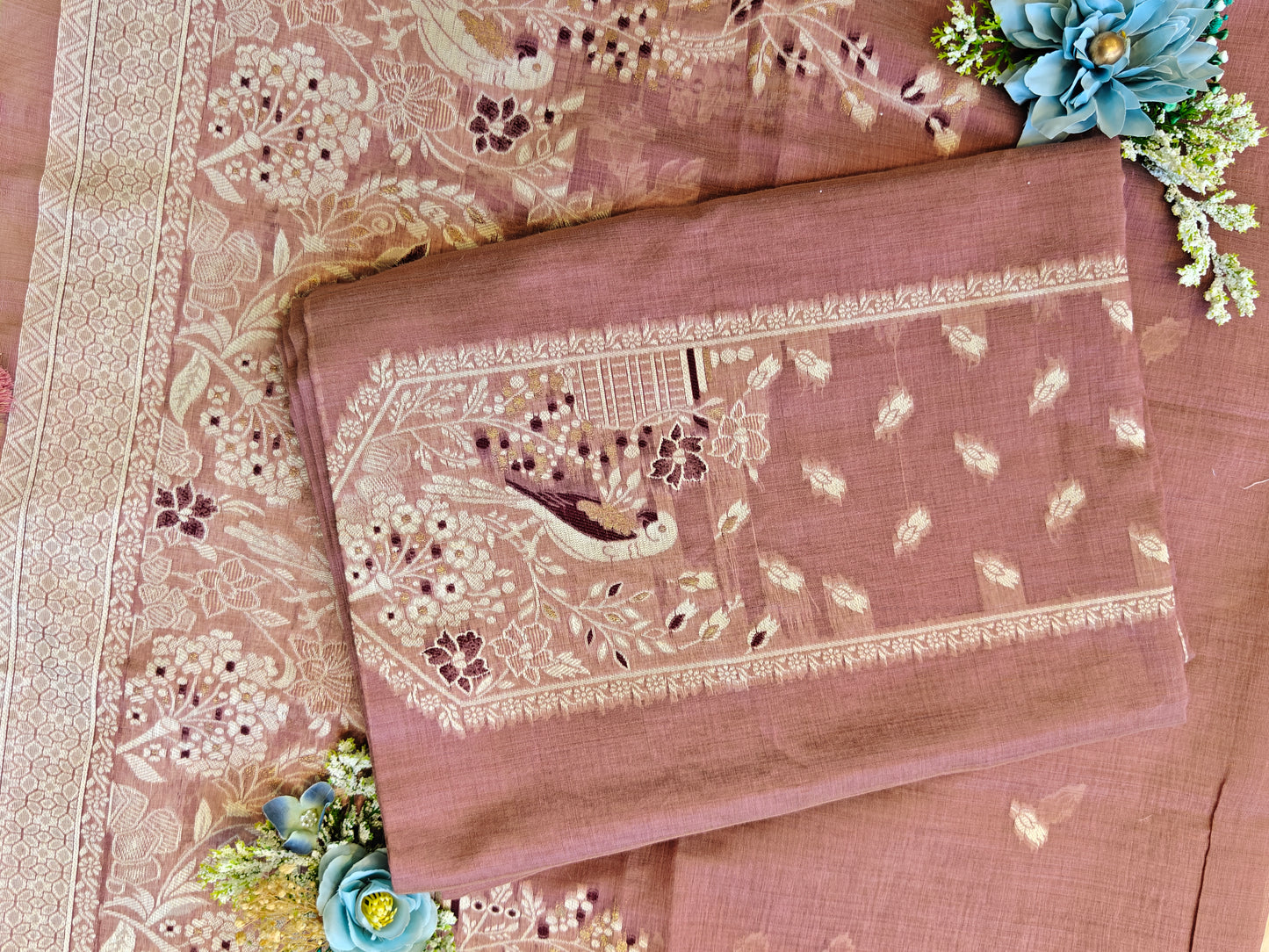 Rose Reverie – Embroidered Unstitched Suit Set